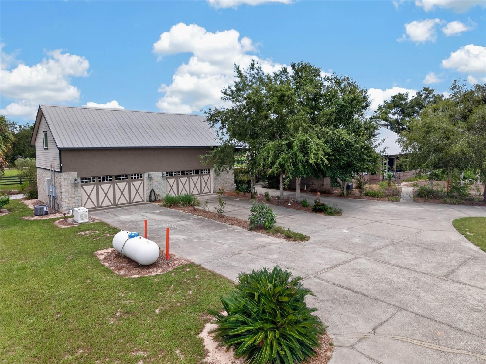 Three Car Garage with Loft