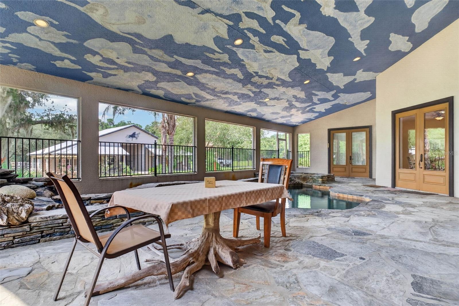 Enclosed Pool