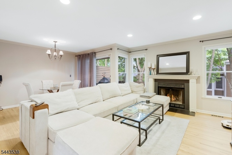 Wood-Burning Fireplace