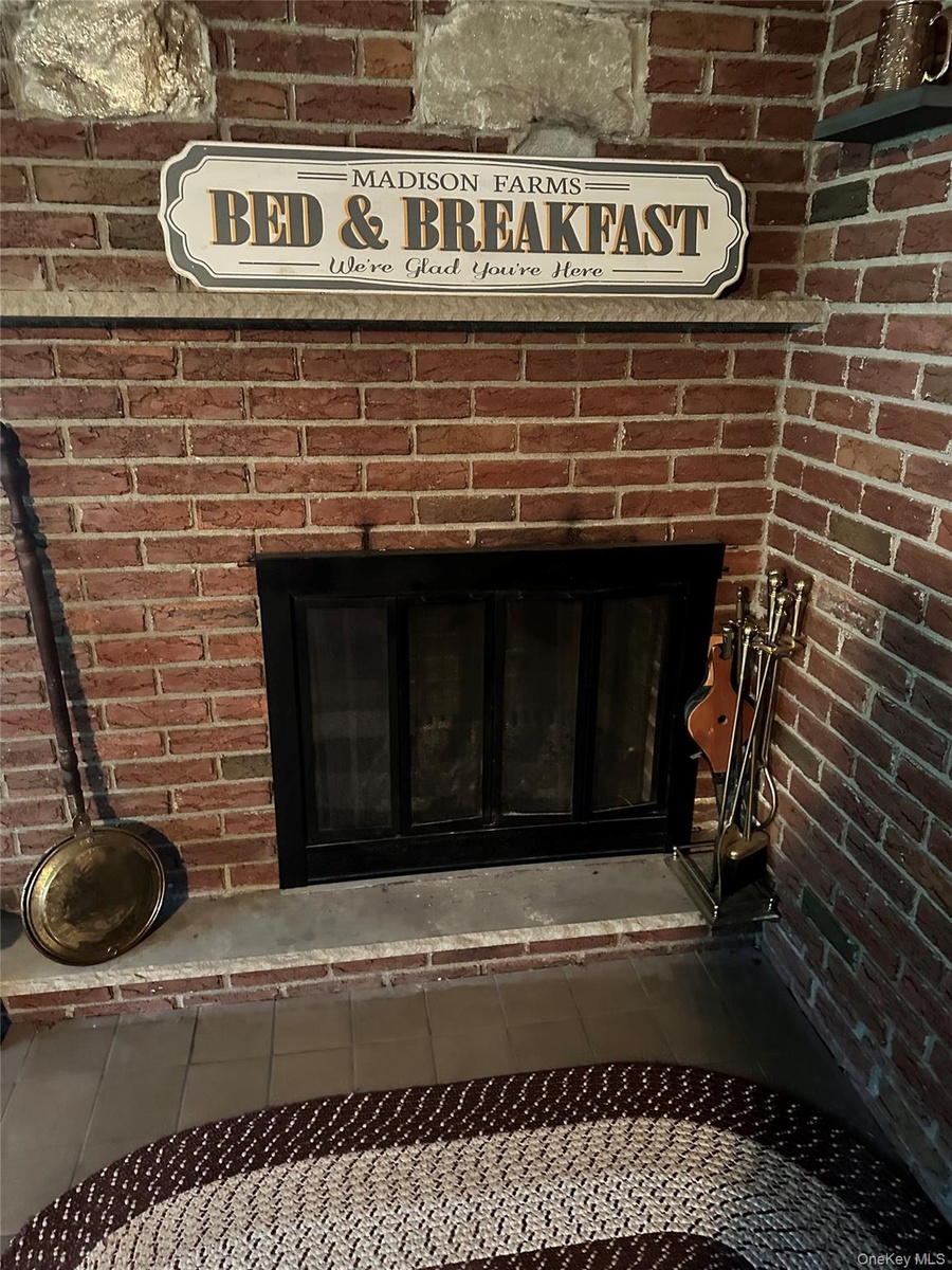 2nd working fireplace, this one in the family room