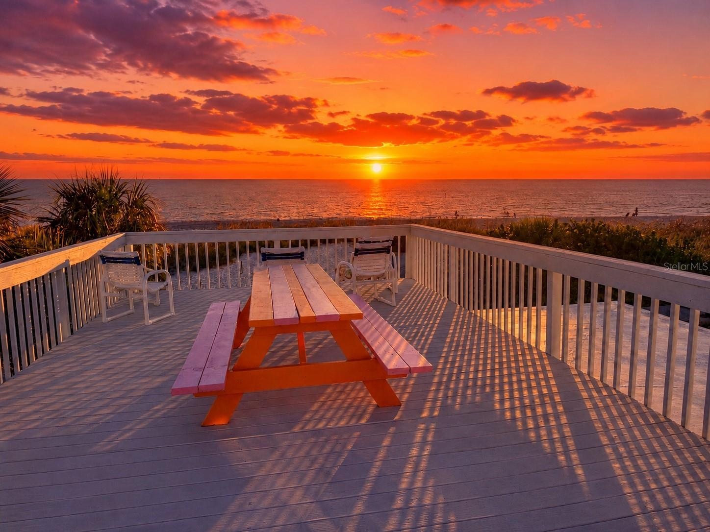 View from the deck