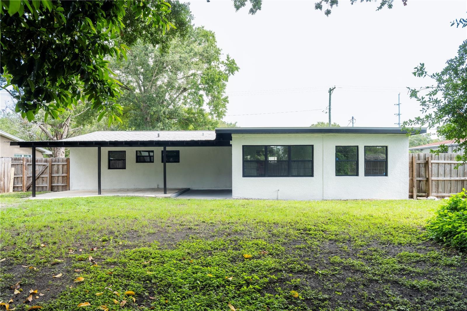 Rear of Home