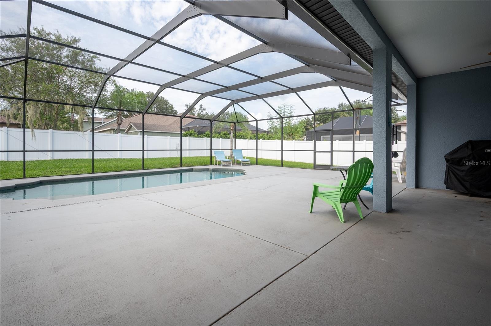 Expanded Pool Deck