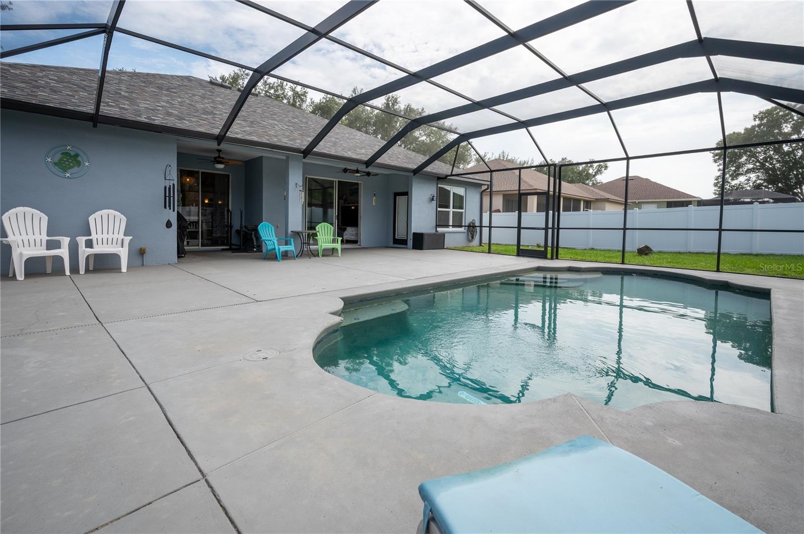 Expanded Pool Deck