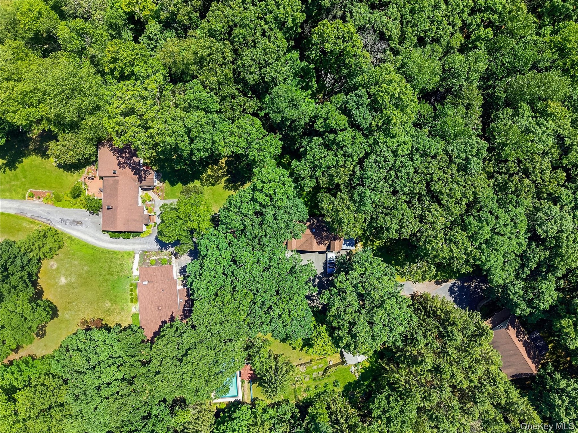 Aerial View: 127, 129, and 131 Hill Road.
