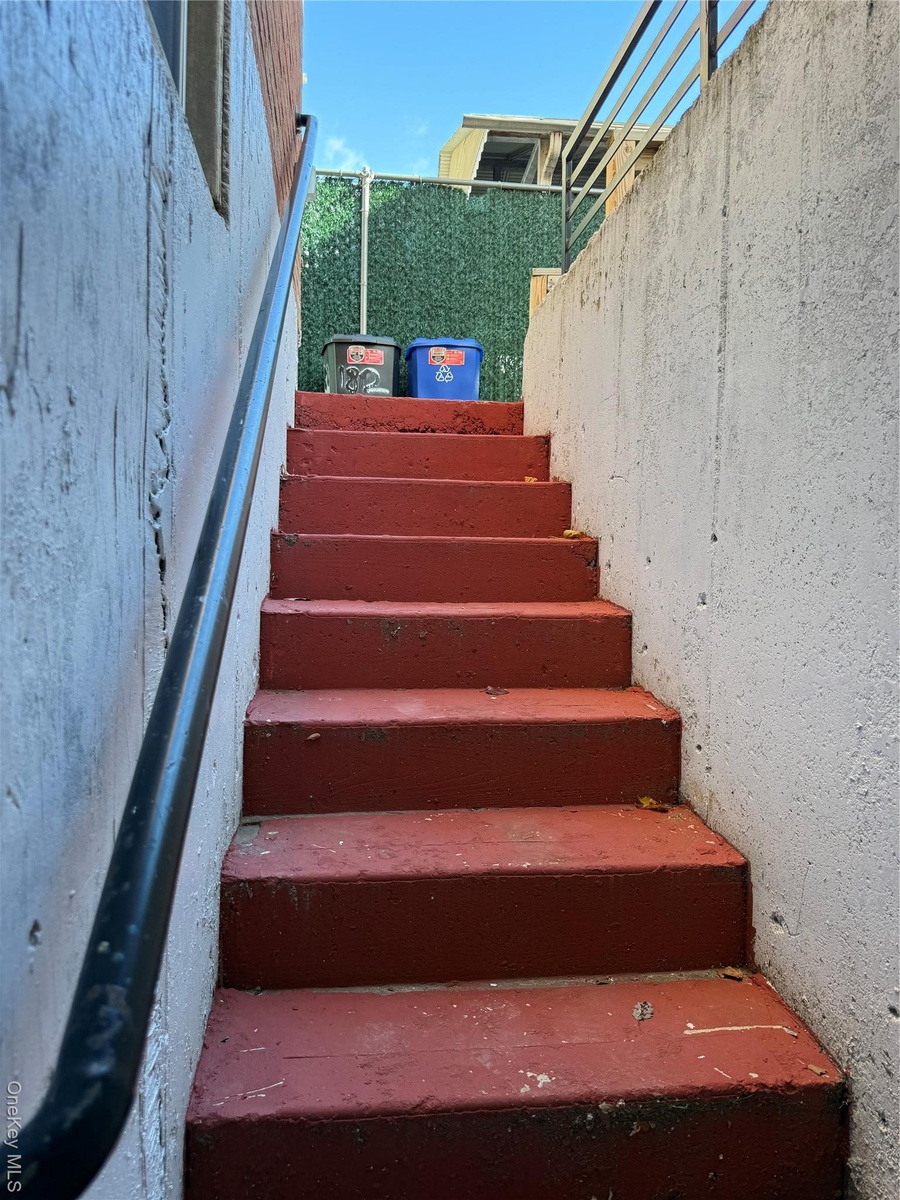 View of stairs