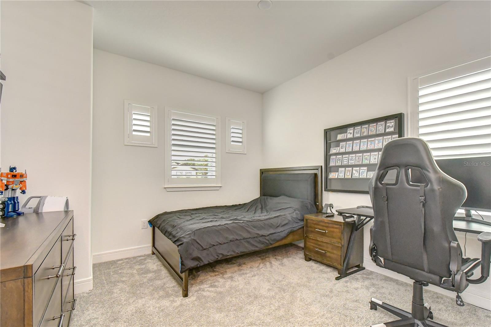 Private upstairs guest suite offering exceptional flexibility.