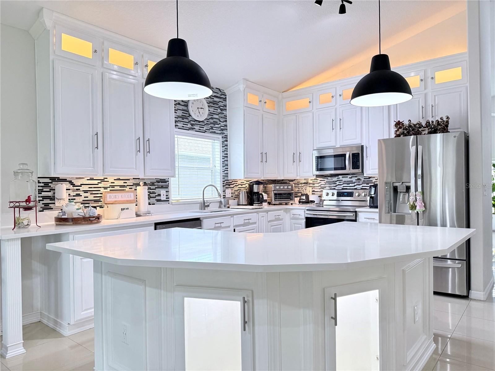 Kitchen and Living Room Combo