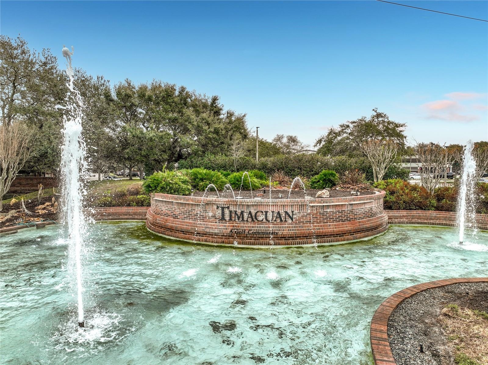 TIMACUAN ENTRANCE FOUNTAIN 2