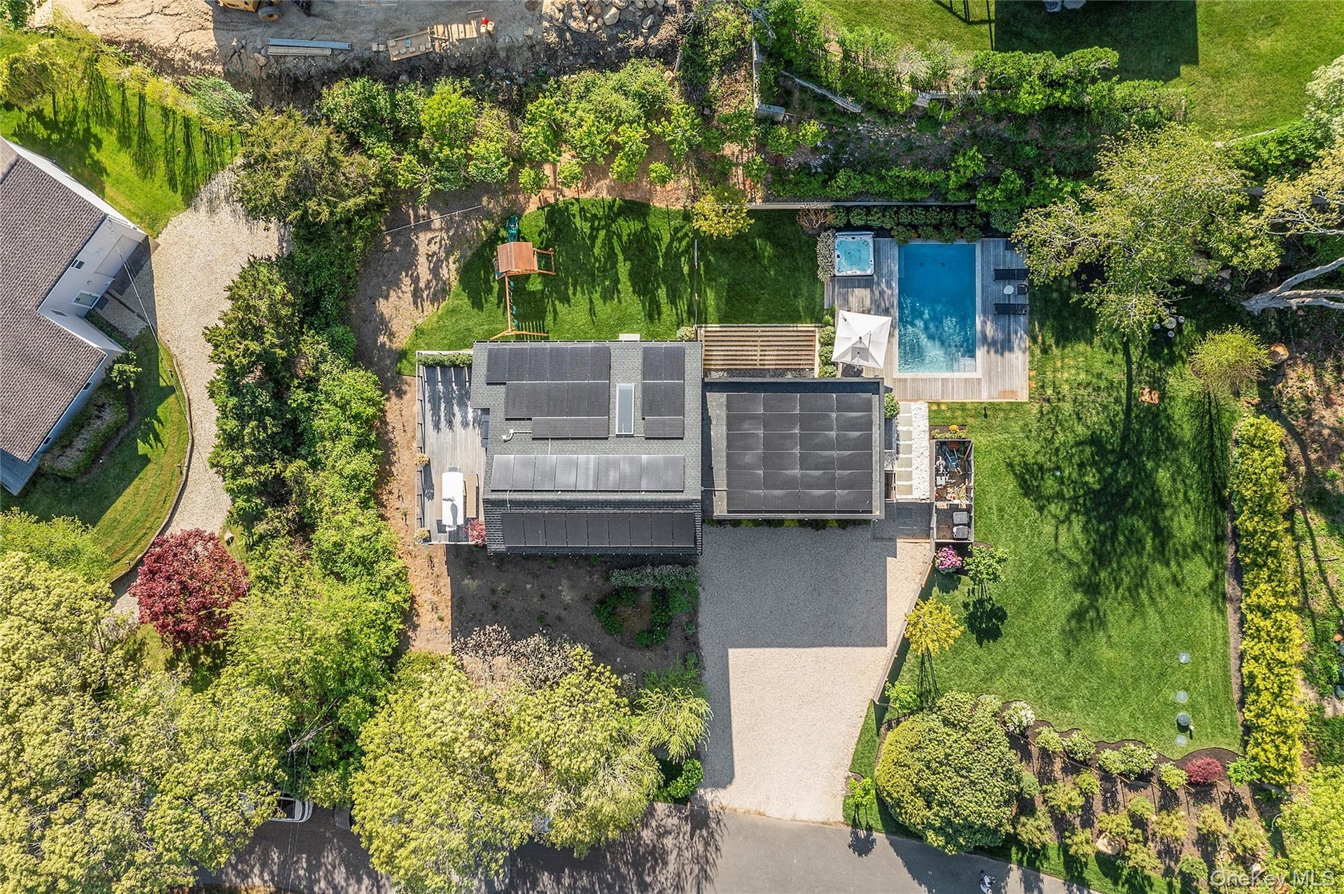 Beautifully landscaped