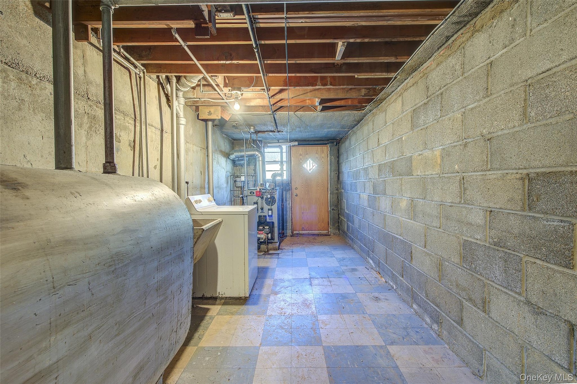 Basement - Laundry, Boiler