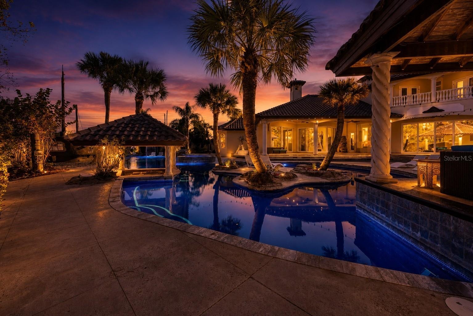 Pool at Twilight