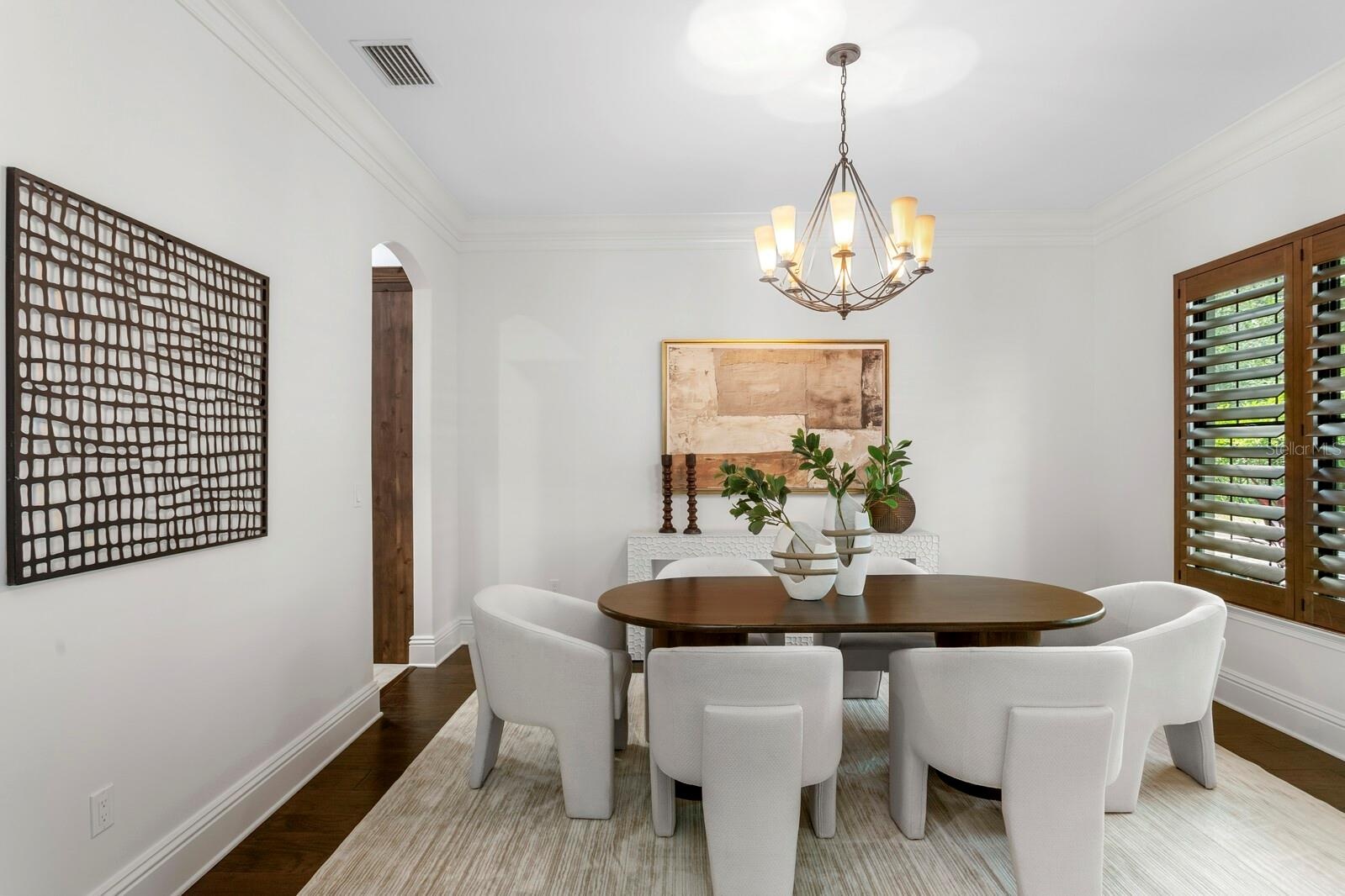 Formal dining