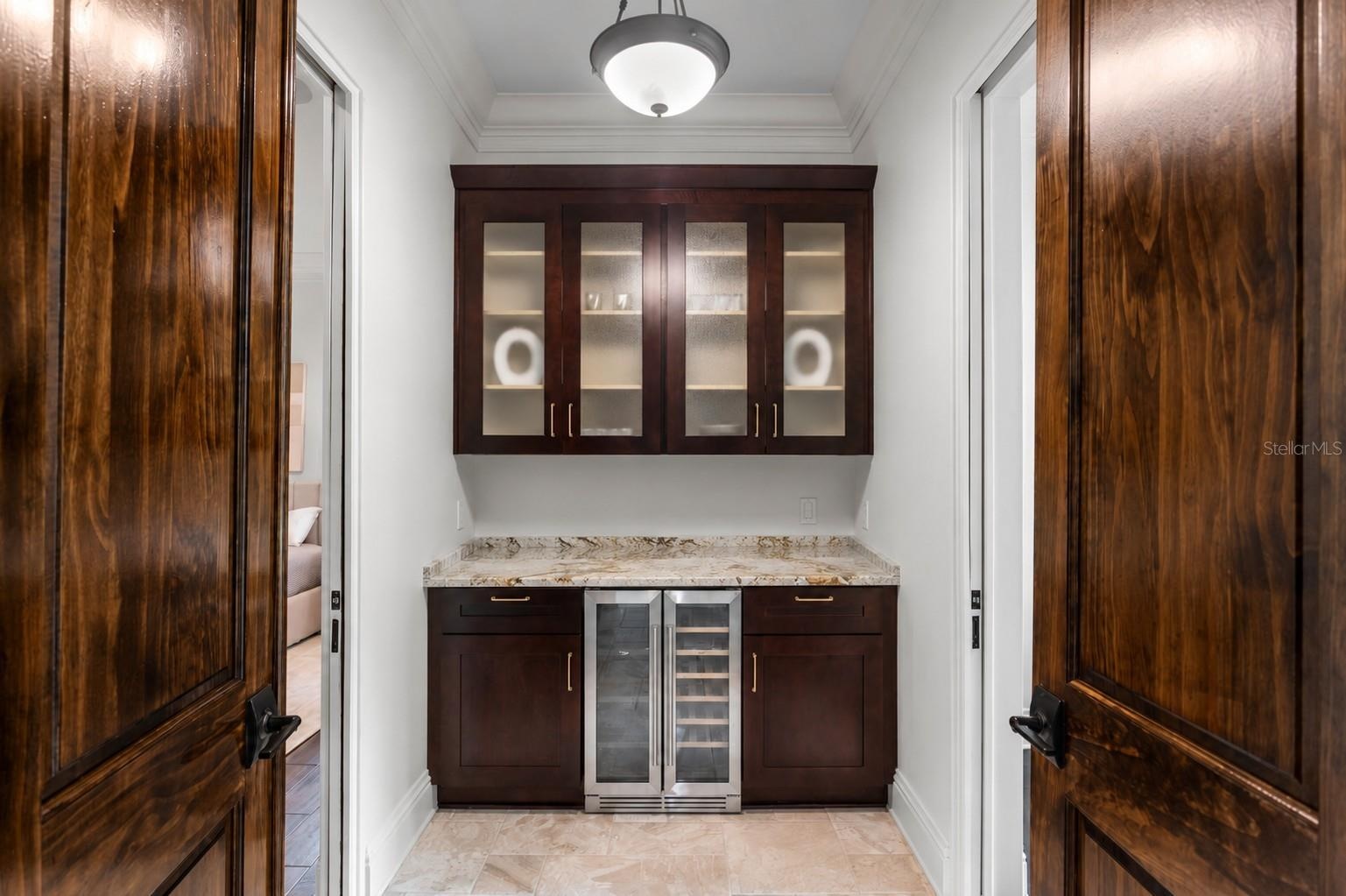 Entry to main suite