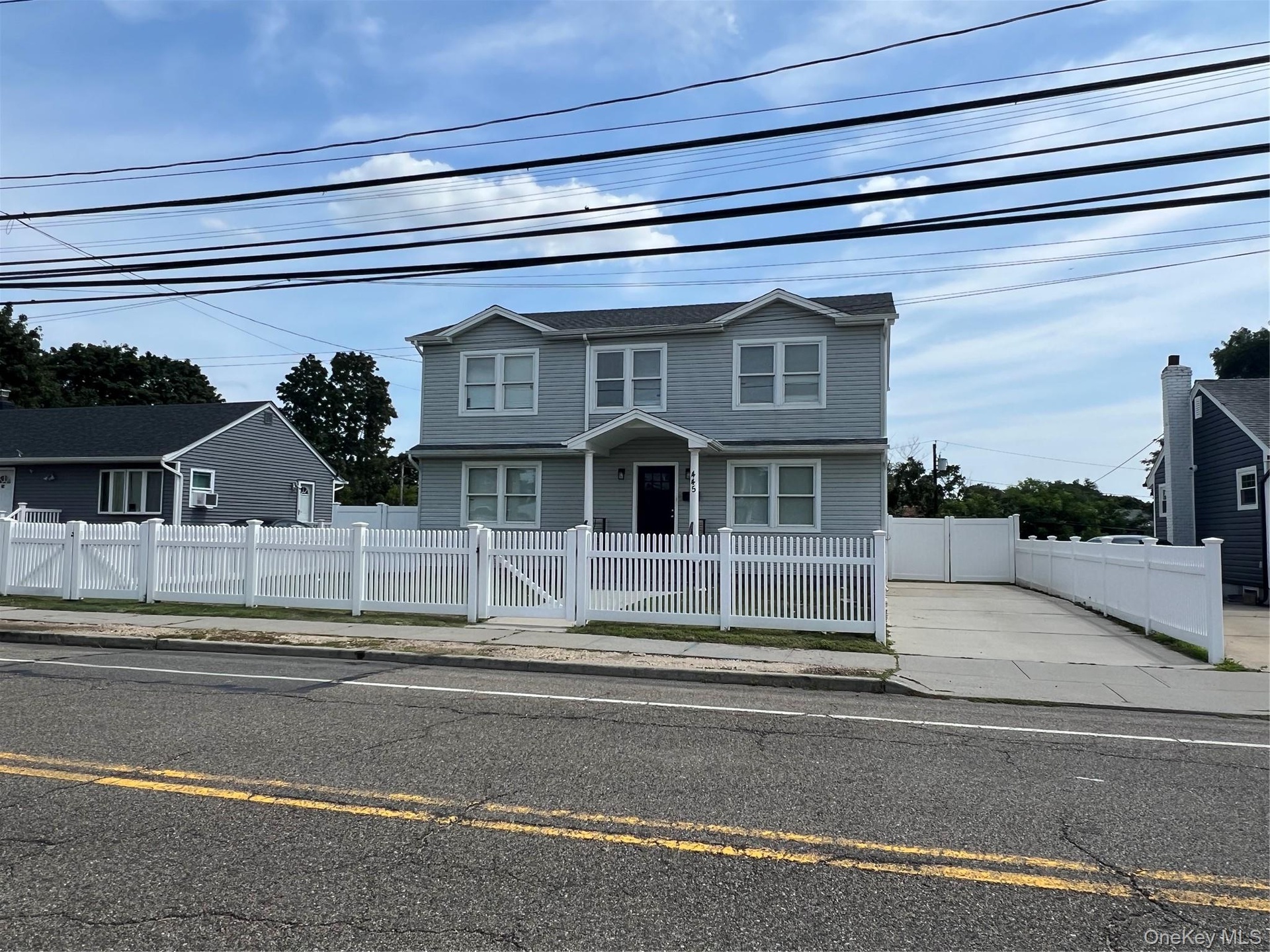 Front of the house