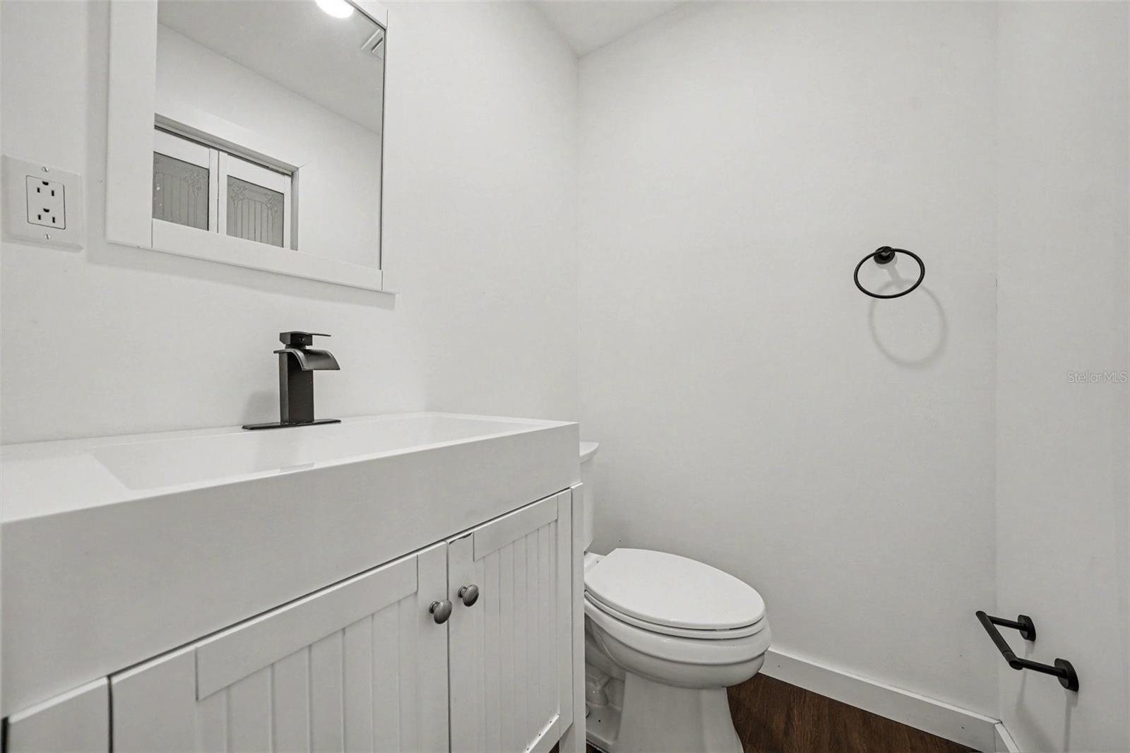 1/2 Bathroom connected to 3rd BR