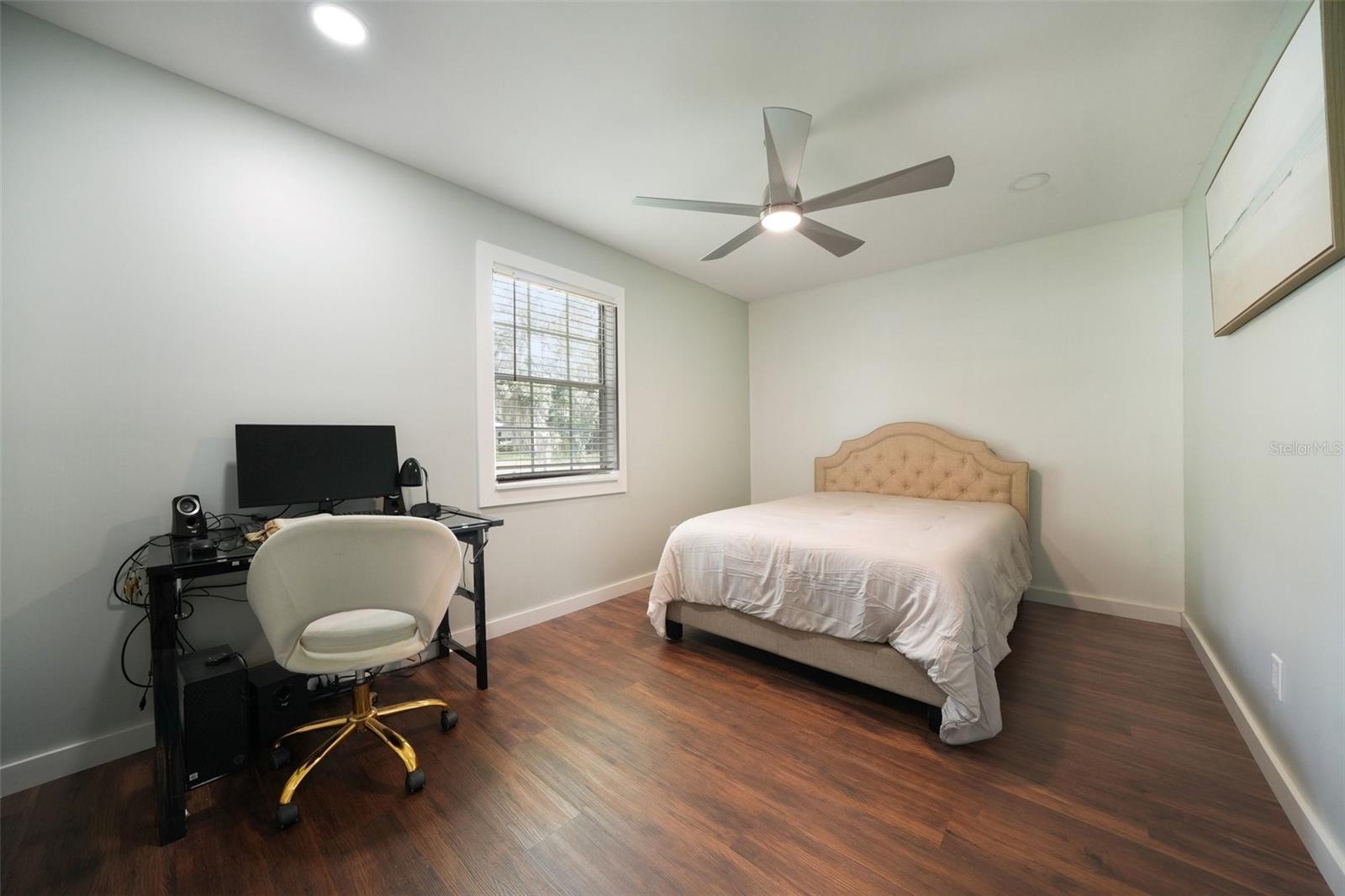 3rd Bedroom connected to 1/2 Bath