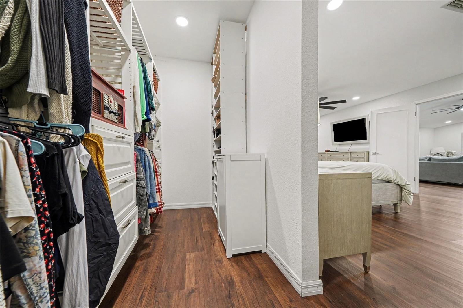 Primary BR walk-in closet