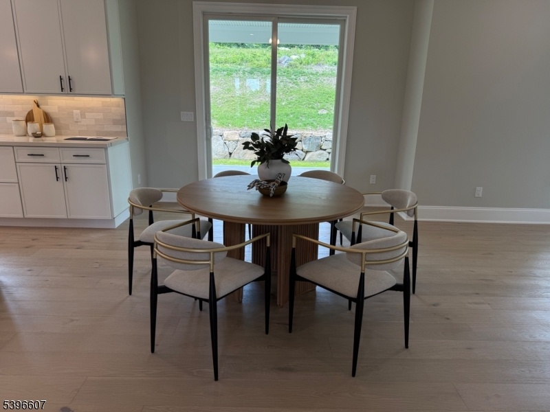Eating area in kitchen