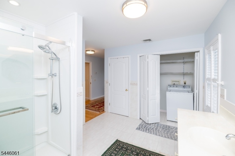Primary Bath with laundry