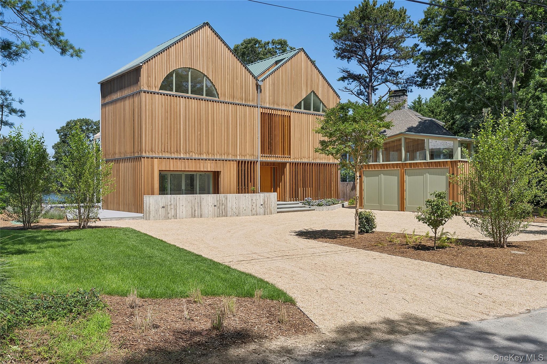 Front and Garage