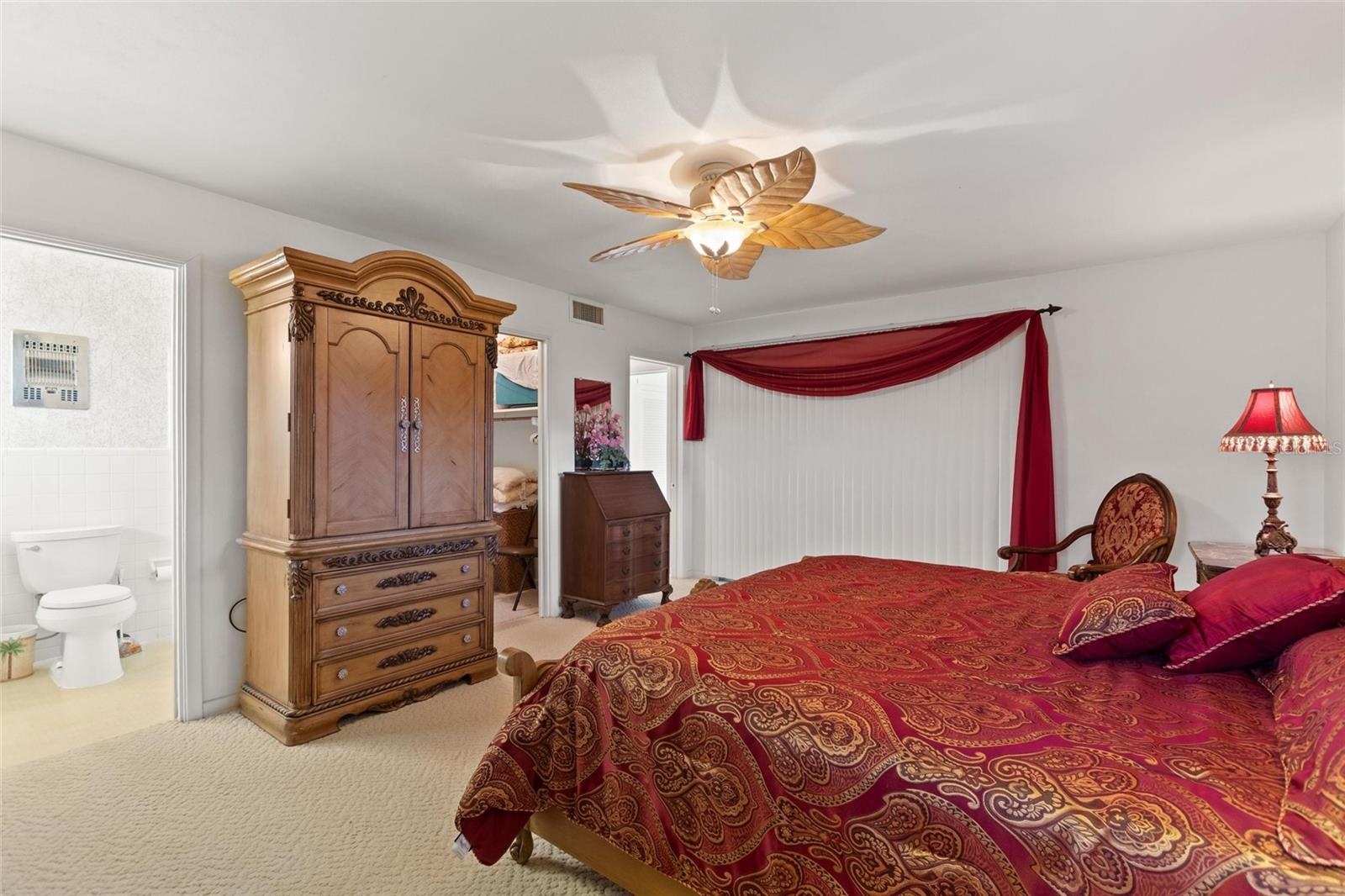 Reverse view of master bedroom.