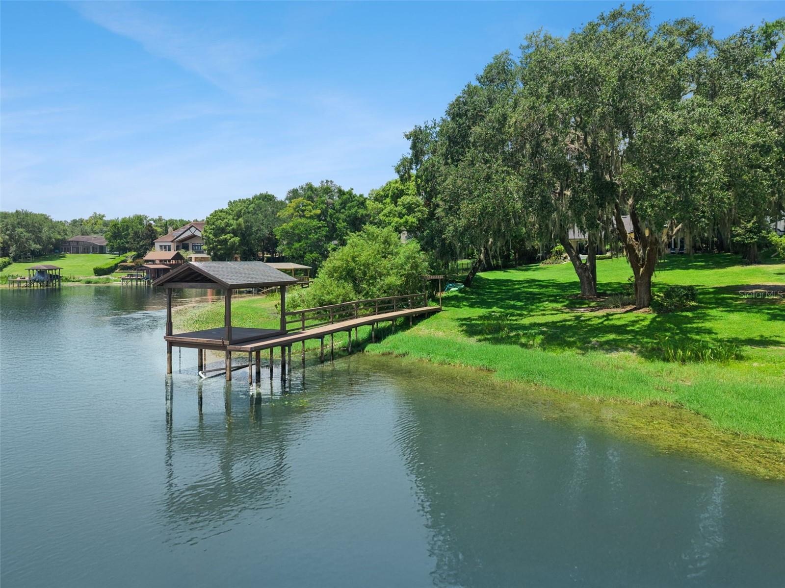 Simple dock for quiet serenity