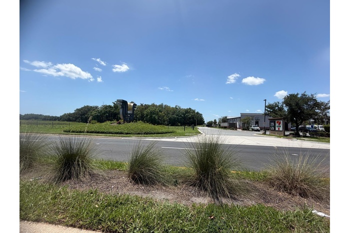Front of the property Tradeport drive
