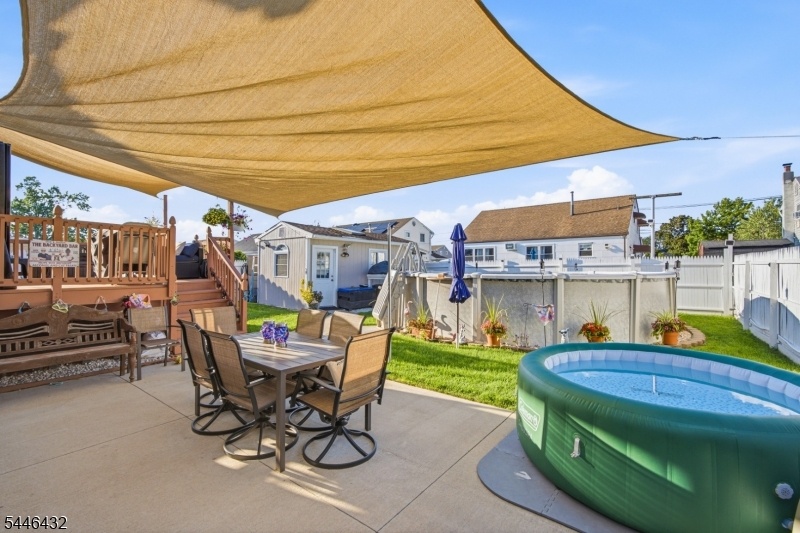 Backyard & Above-Ground Pool