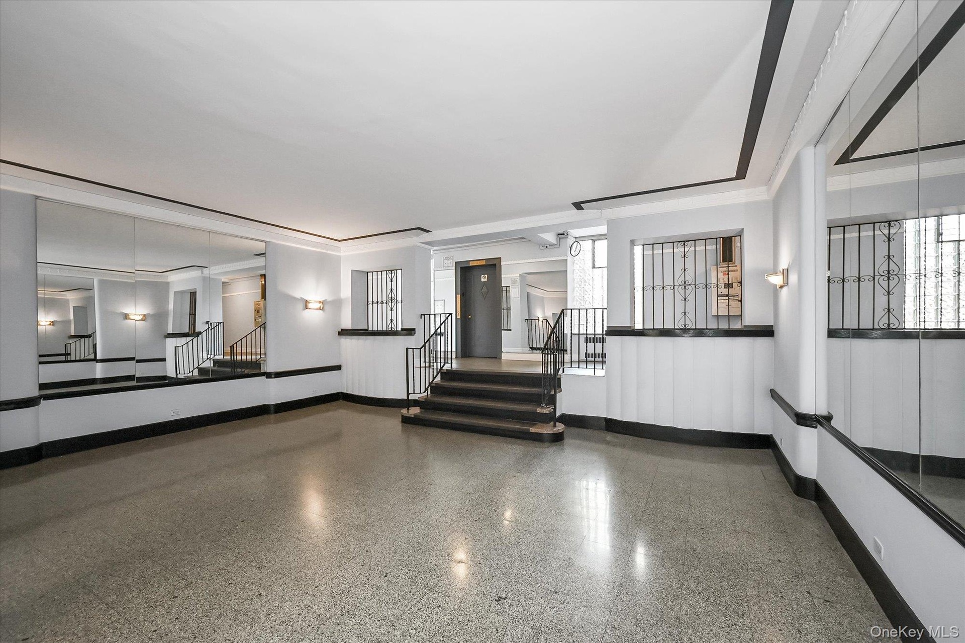 Pristine Lobby Entrance