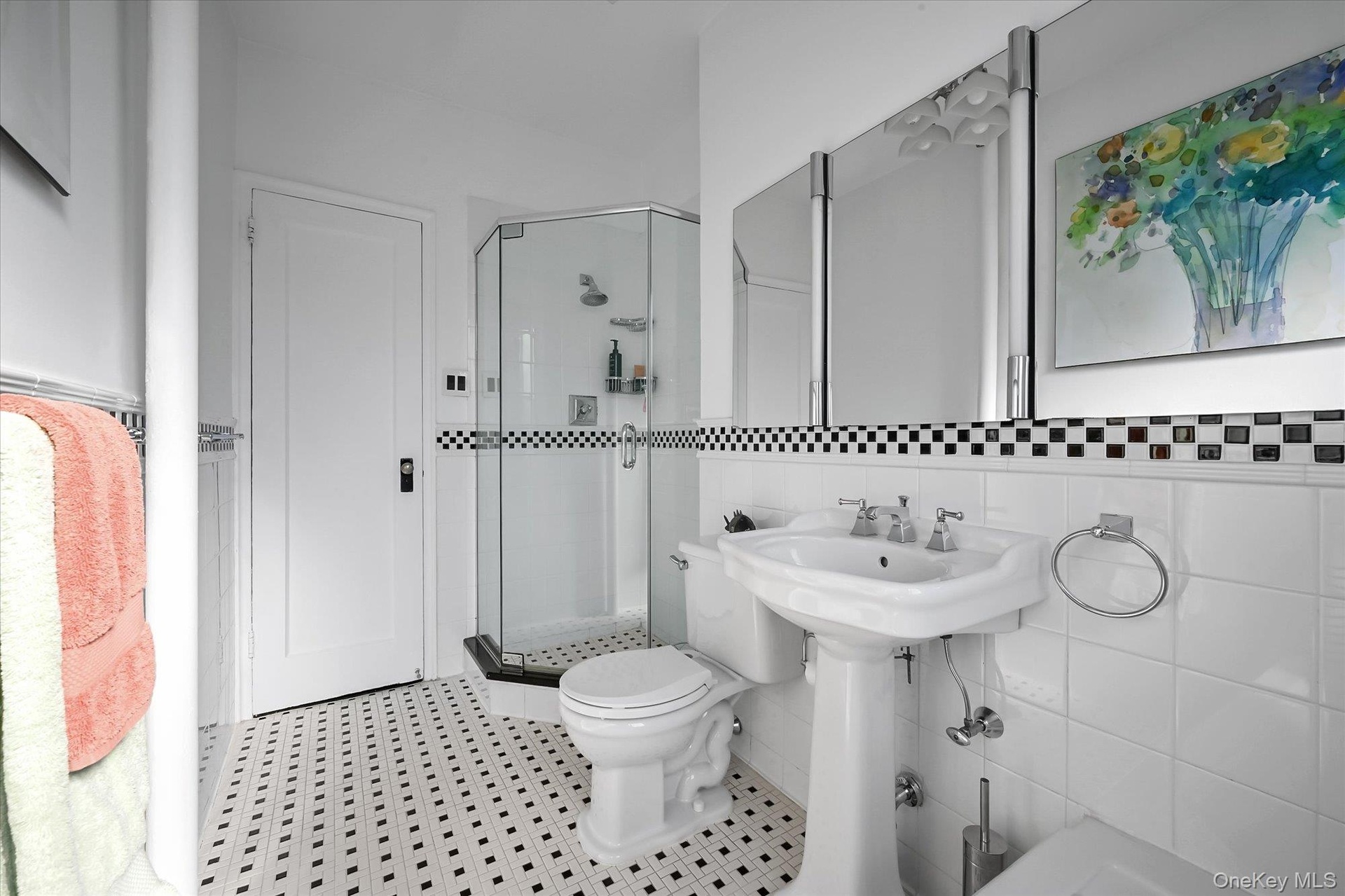 Another view-The oversized bathroom provides the luxury of both a separate shower and a full tub