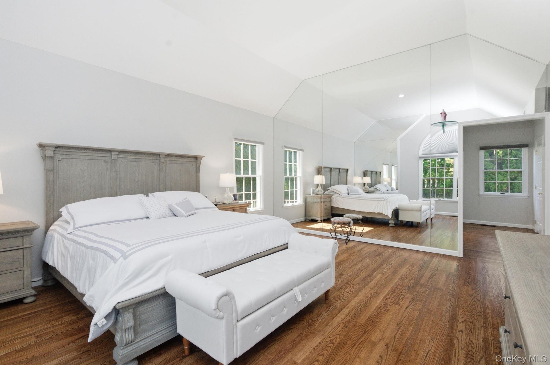Primary Bedroom with Two Walk-in Closets