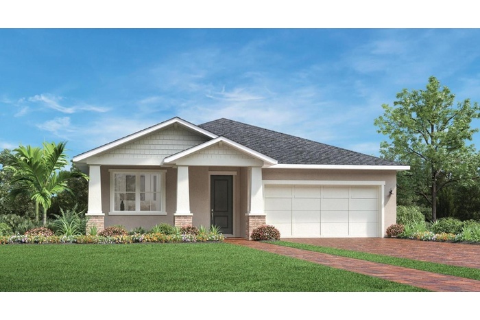 Craftsman exterior rendering