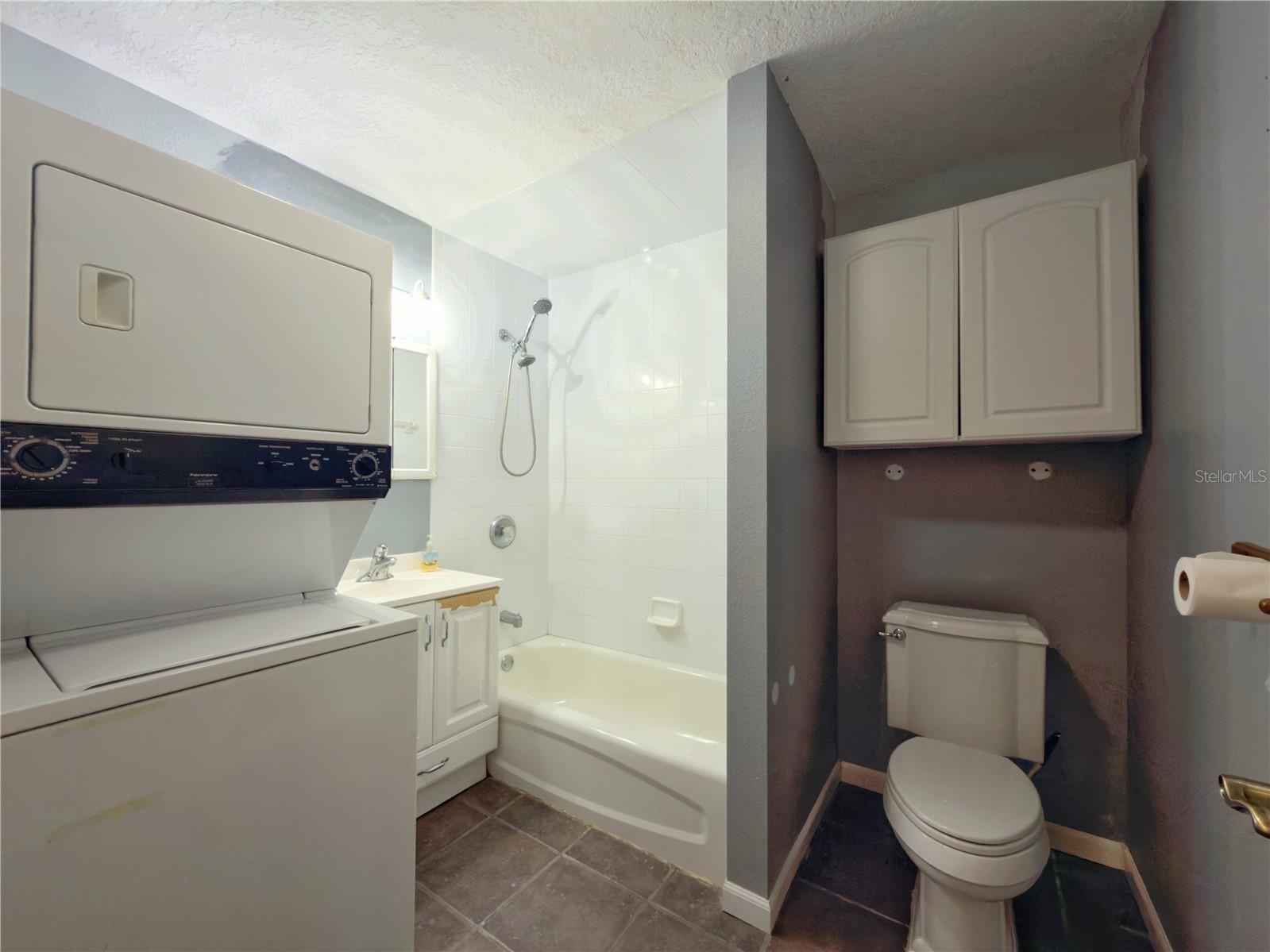 Stable bathroom