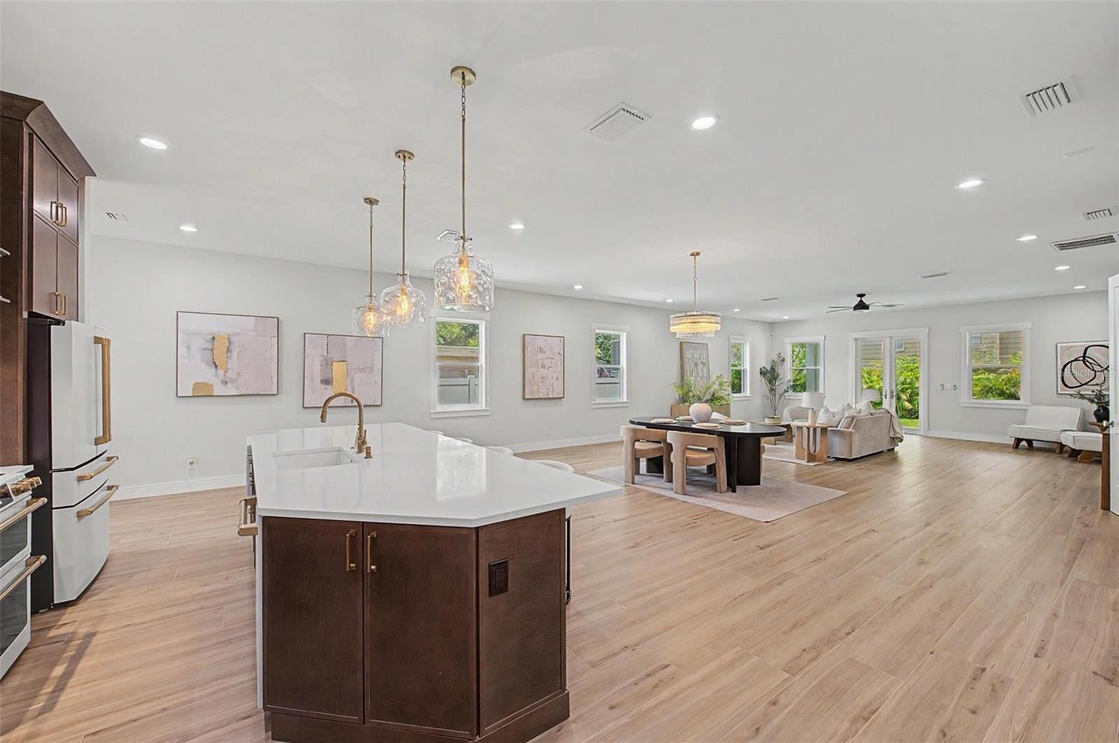 Kitchen and Great Room