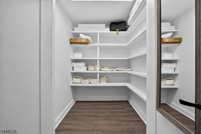Oversized linen closet