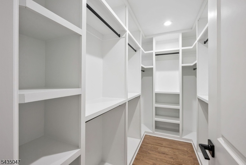 Primary fitted closet.