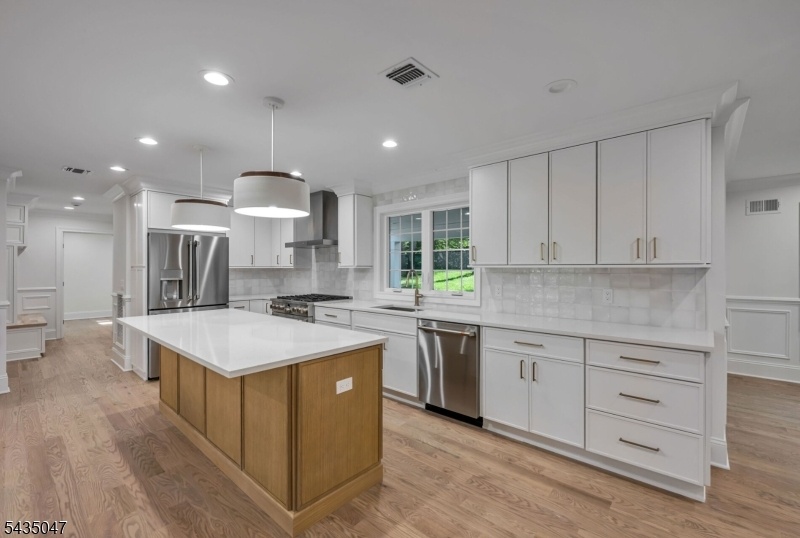 Kit cabinets plus island