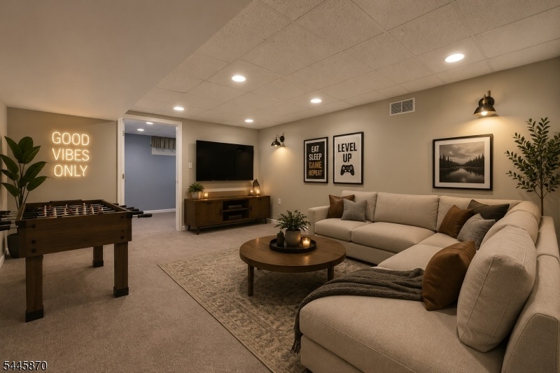Finished Basement Space