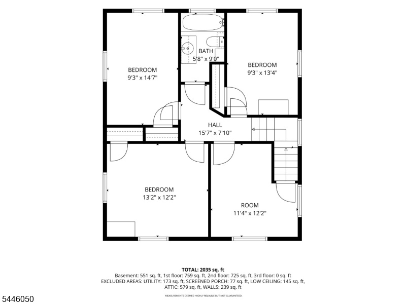 3rd Floor Floorplan