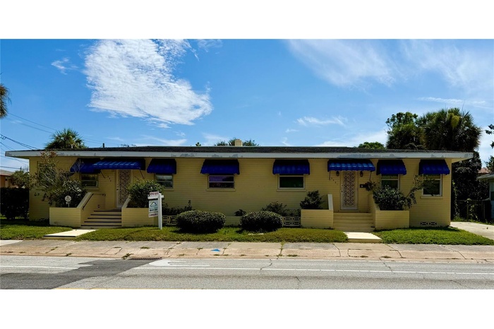 Front view-located on the corner of North Haliifax and University