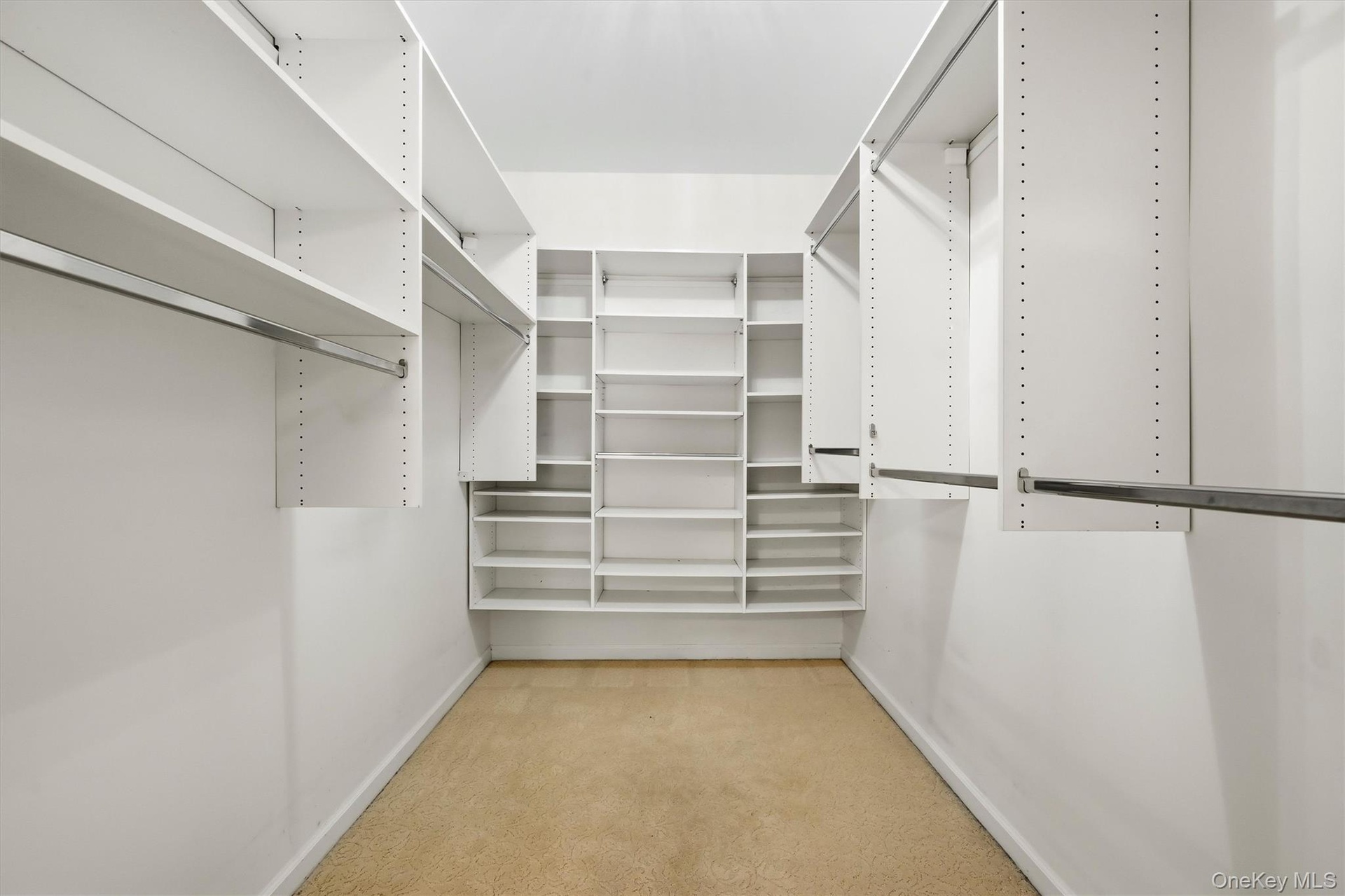 Primary bedroom's walk-in closet