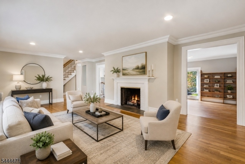 Living Room Virtually Staged