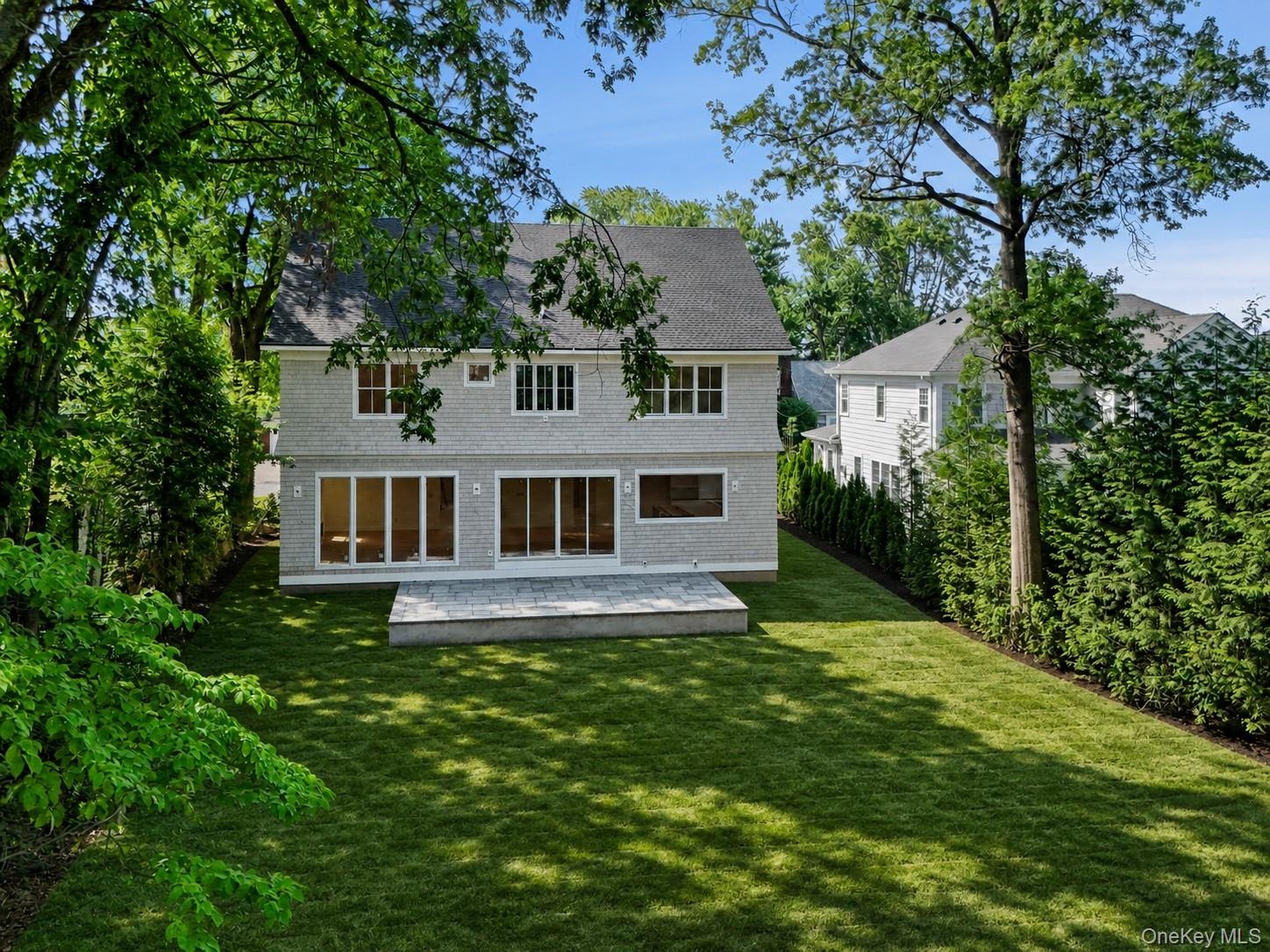 Large yard