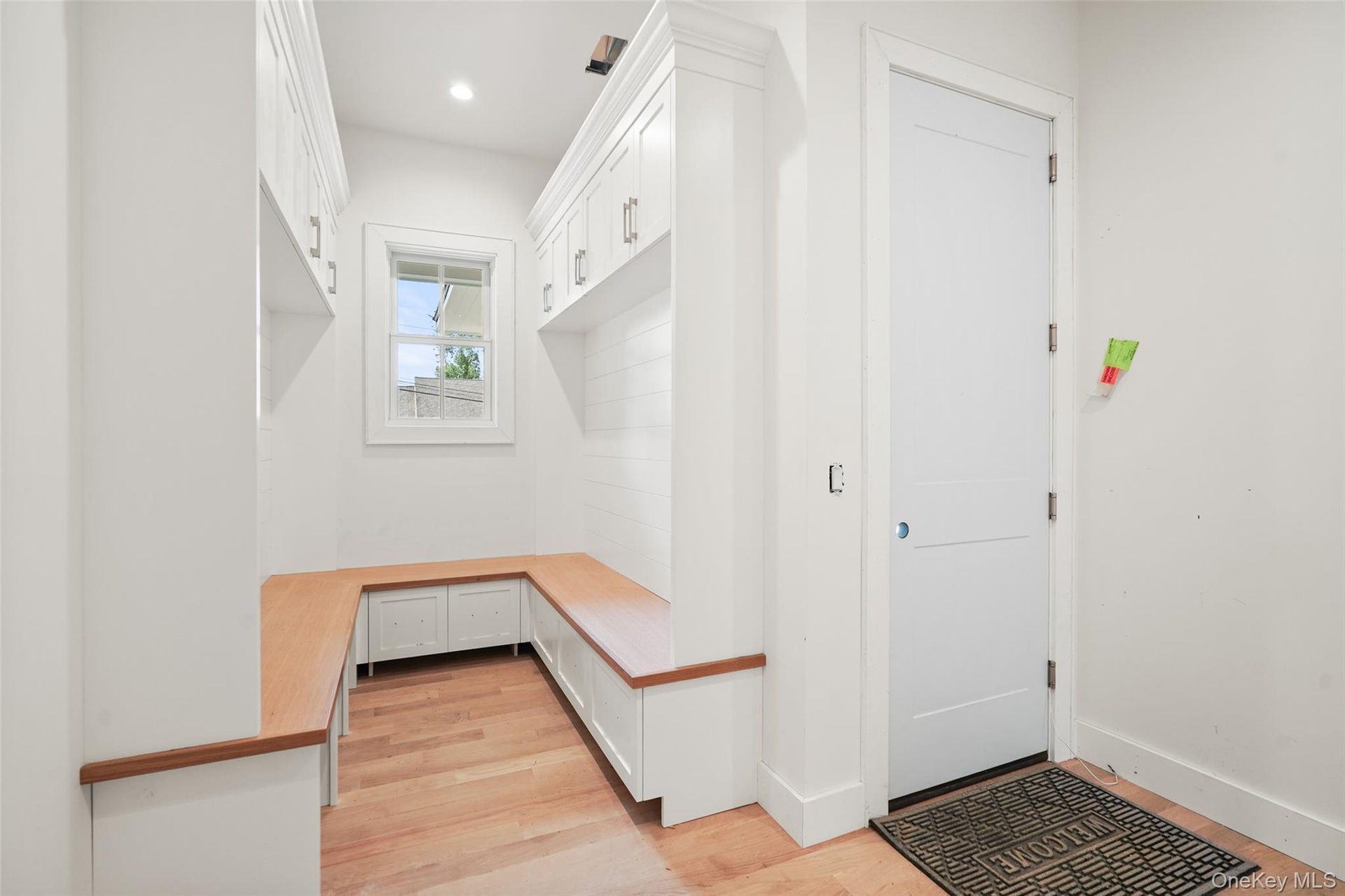Mudroom with built ins
