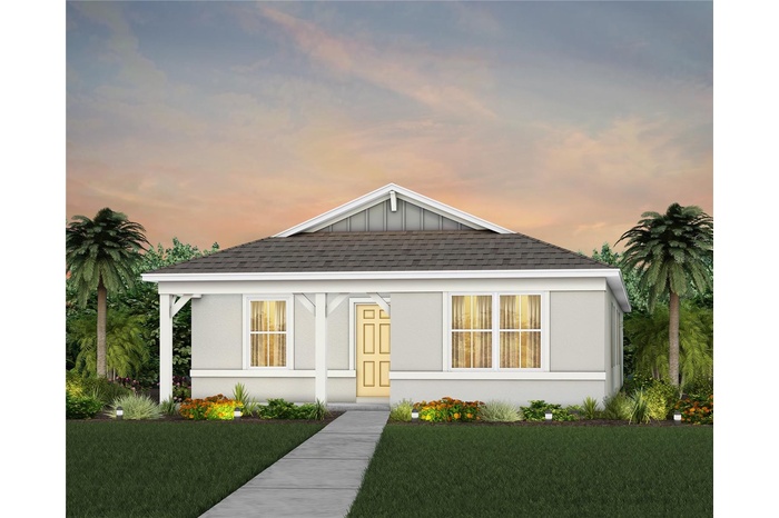 Exterior Design. Artistic rendering for this new construction home. Pictures are for illustrative purposes only. Elevations, colors and options may va