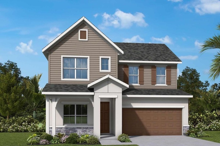 Front Exterior Rendering **Paint Colors May Vary