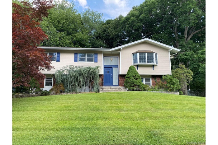 Vinyl siding and brick