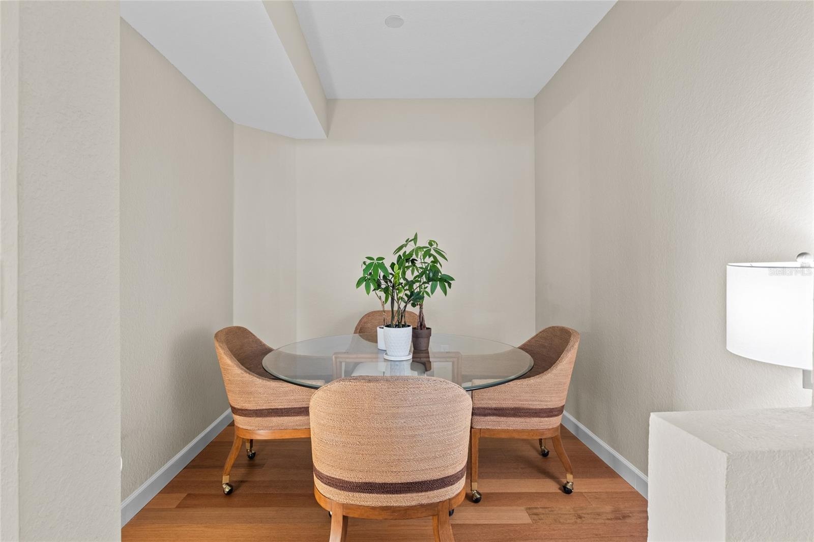 Dedicated dining area