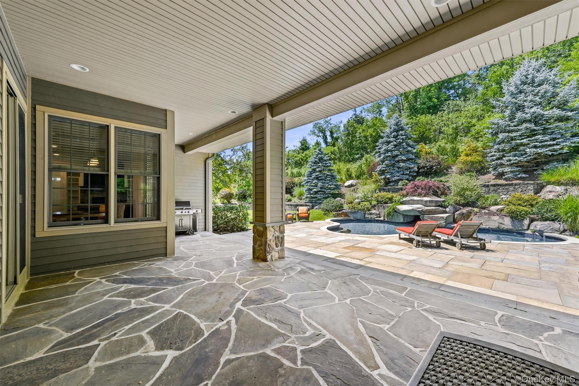 Covered Porch off back